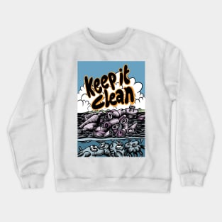 Save the seas Crewneck Sweatshirt